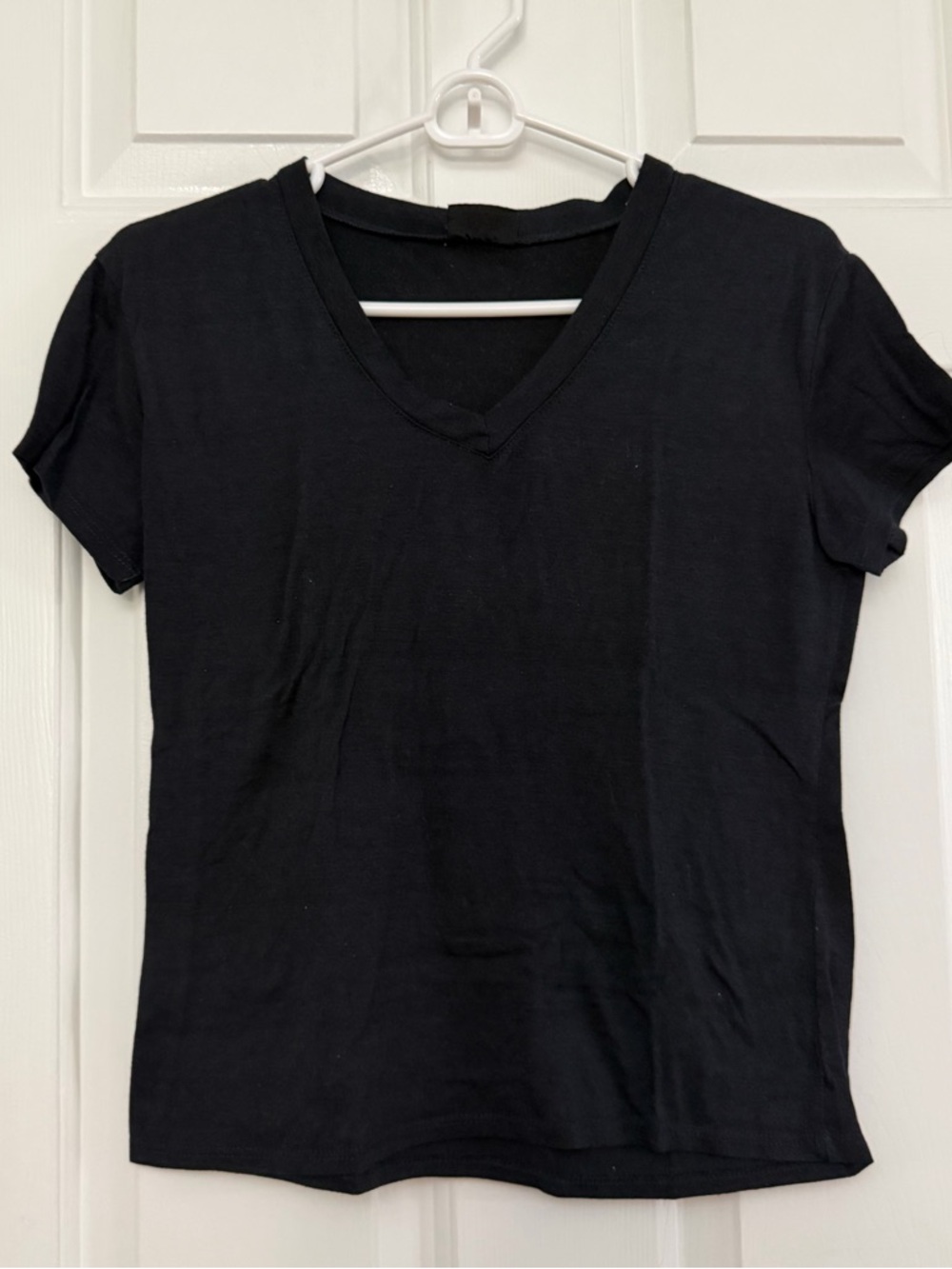 Firehouse Women’s/Teen Classic Black V-Neck Tshirt